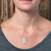 Sterling silver Idaho necklace