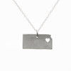 Sterling silver Kansas necklace