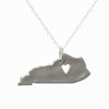 Sterling silver Kentucky necklace
