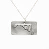 Sterling silver Maryland necklace