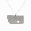Sterling silver Montana necklace
