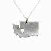 Sterling silver Washington necklace